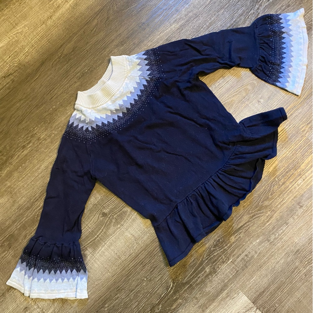 Bell Sleeve and Peplum Sweater